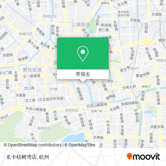 名卡枯树湾店地图