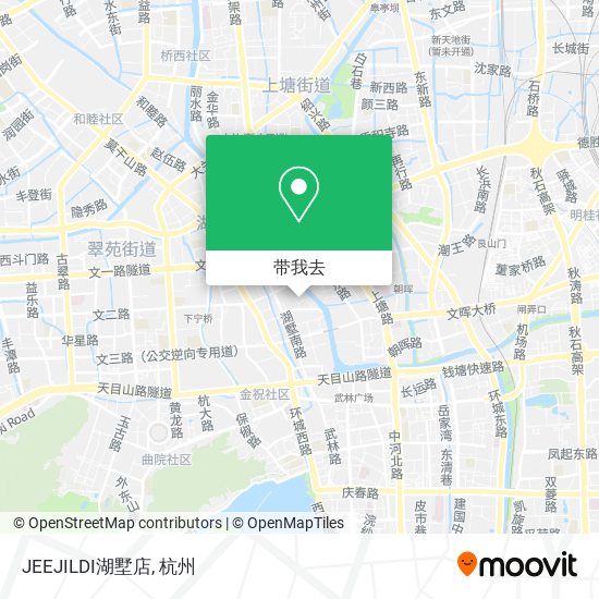 JEEJILDI湖墅店地图