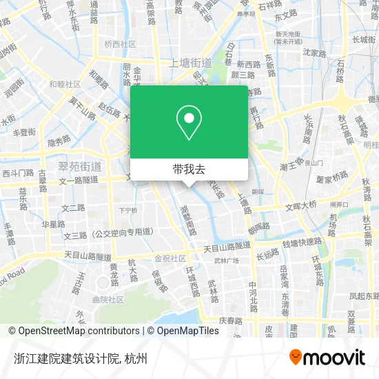 浙江建院建筑设计院地图