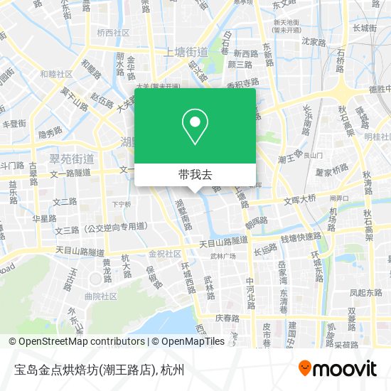 宝岛金点烘焙坊(潮王路店)地图