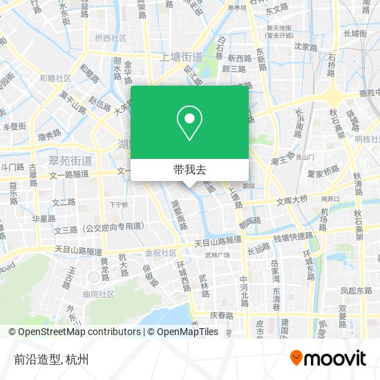 前沿造型地图
