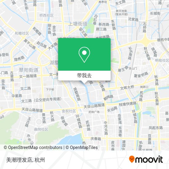 美潮理发店地图