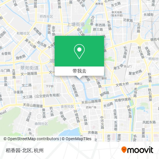 稻香园-北区地图