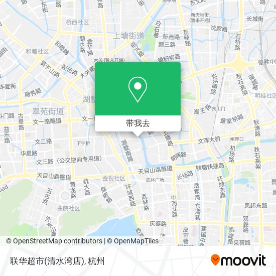 联华超市(清水湾店)地图