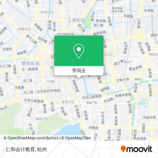 仁和会计教育地图