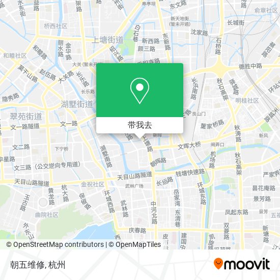 朝五维修地图