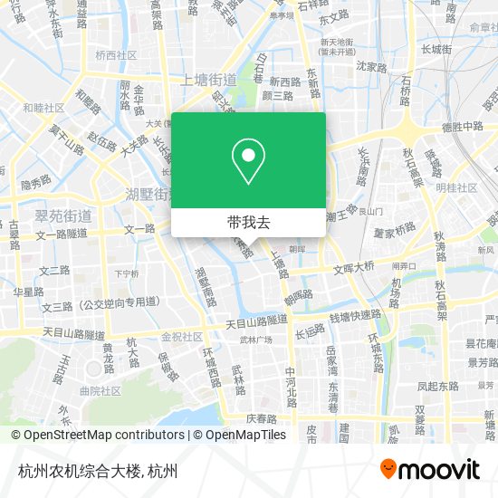 杭州农机综合大楼地图