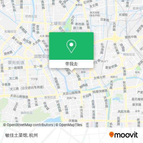 敏佳土菜馆地图