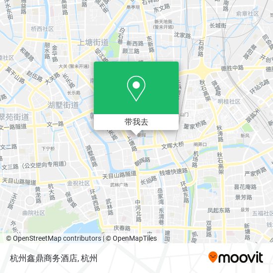 杭州鑫鼎商务酒店地图