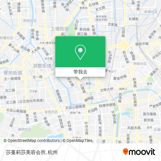 莎蔓莉莎美容会所地图