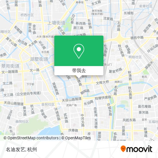名迪发艺地图