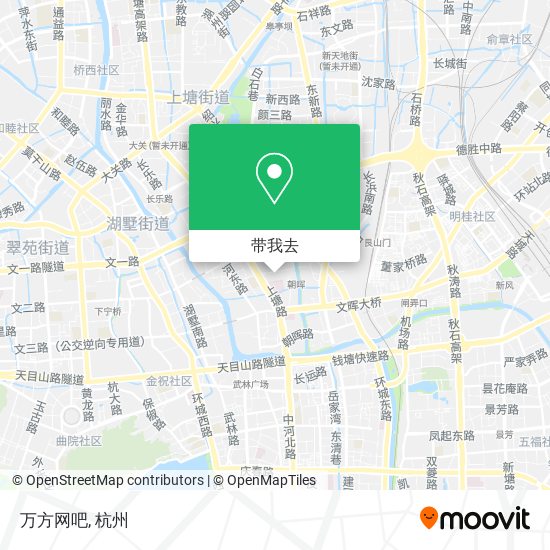 万方网吧地图