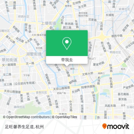 足旺馨养生足道地图