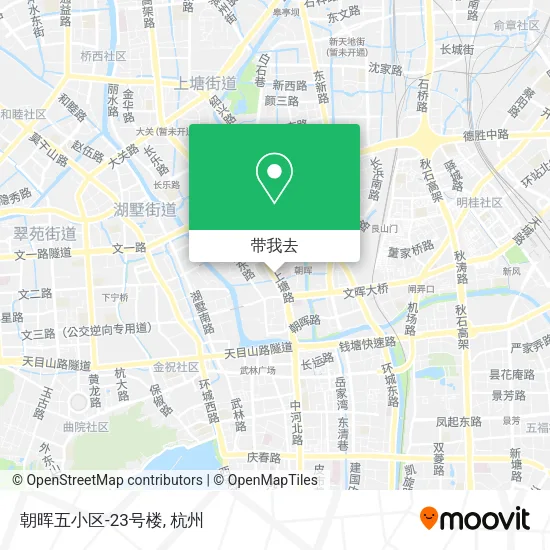 朝晖五小区-23号楼地图