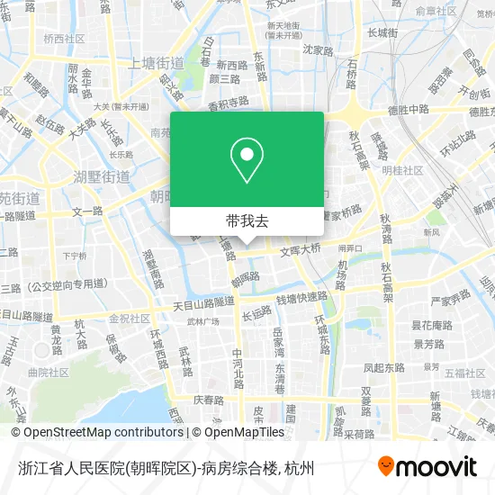 浙江省人民医院(朝晖院区)-病房综合楼地图