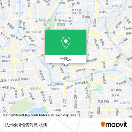 杭州卷烟销售商行地图
