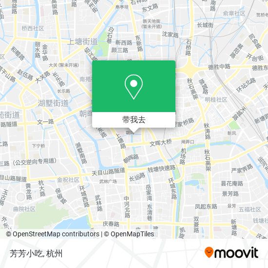 芳芳小吃地图
