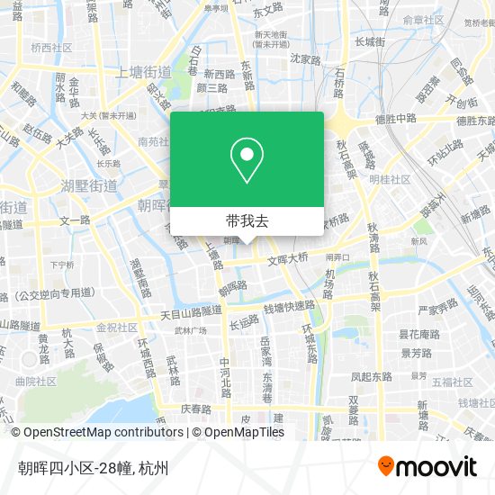 朝晖四小区-28幢地图