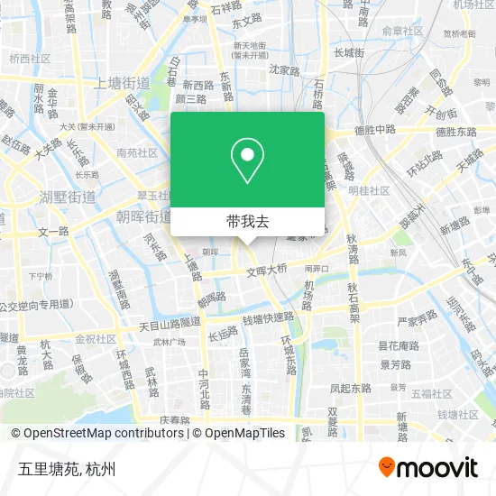 五里塘苑地图