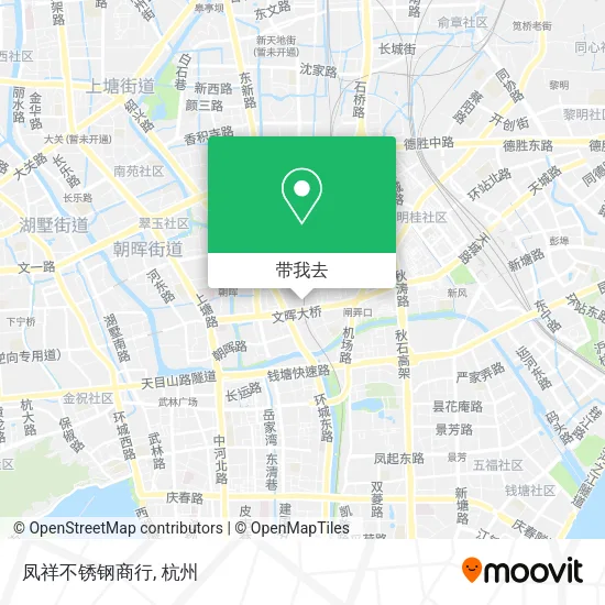 凤祥不锈钢商行地图