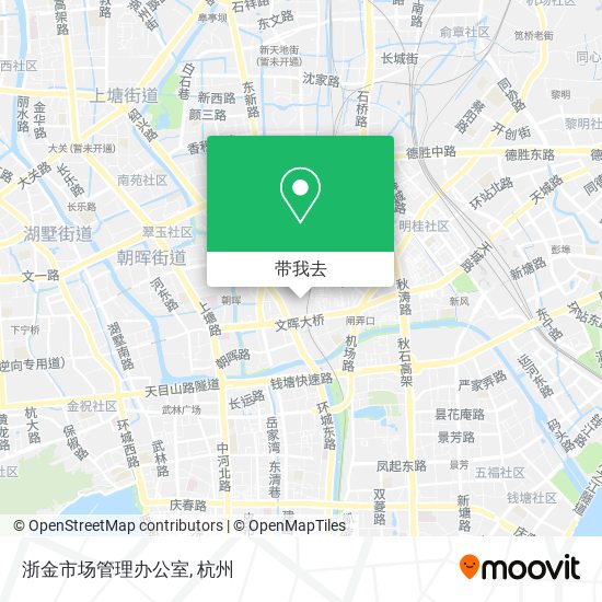 浙金市场管理办公室地图
