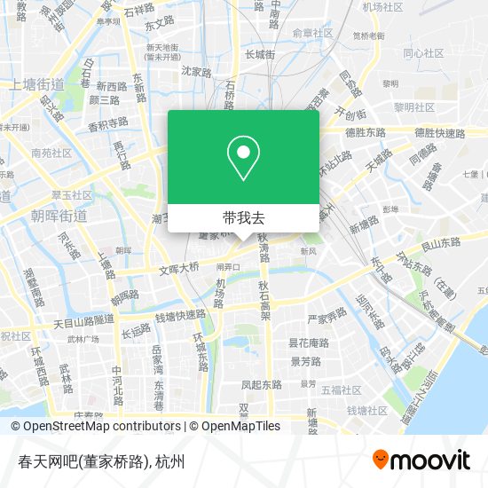 春天网吧(董家桥路)地图