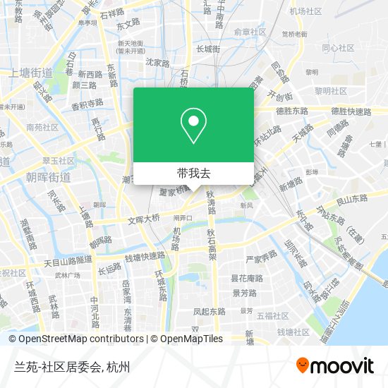 兰苑-社区居委会地图