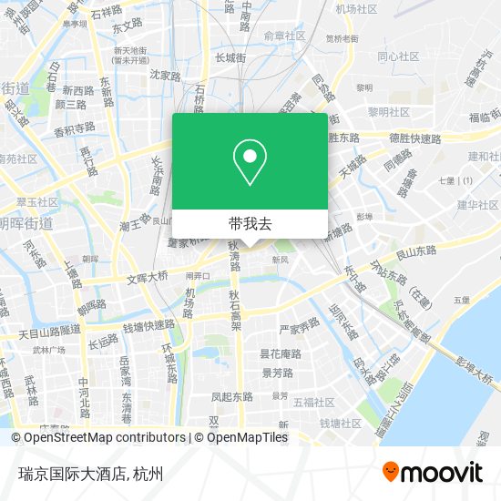 瑞京国际大酒店地图