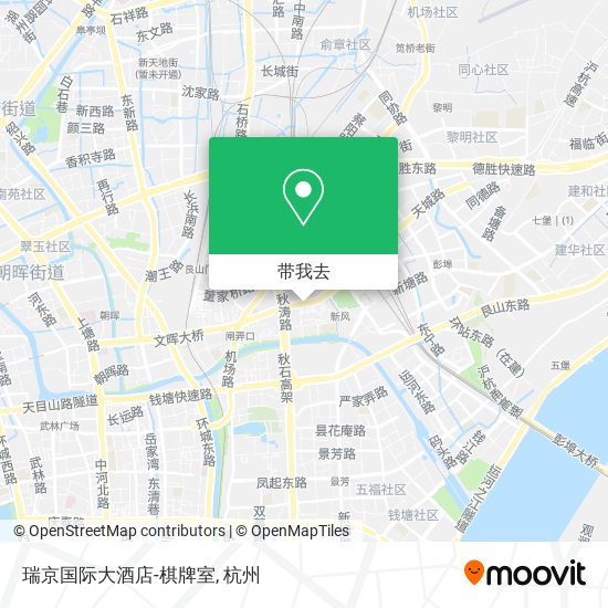 瑞京国际大酒店-棋牌室地图