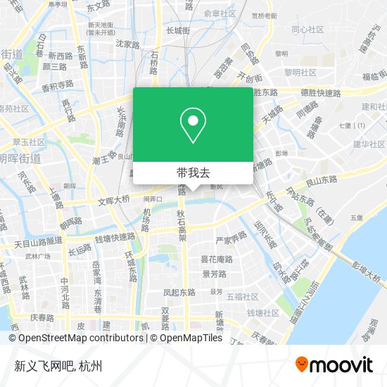 新义飞网吧地图