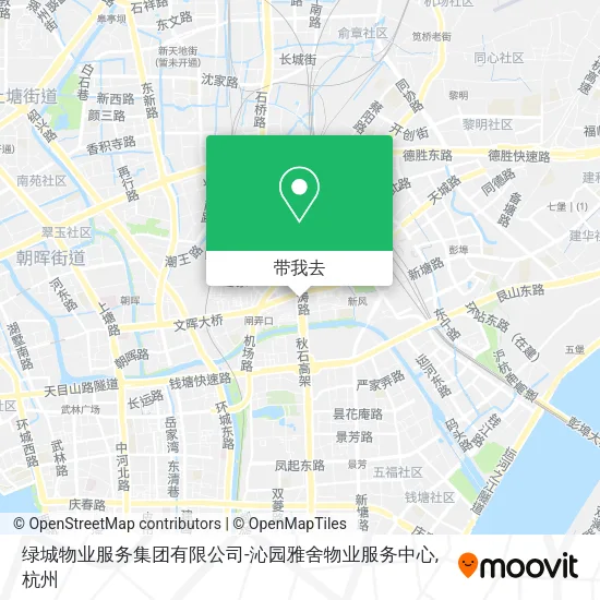绿城物业服务集团有限公司-沁园雅舍物业服务中心地图