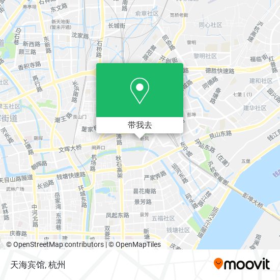 天海宾馆地图