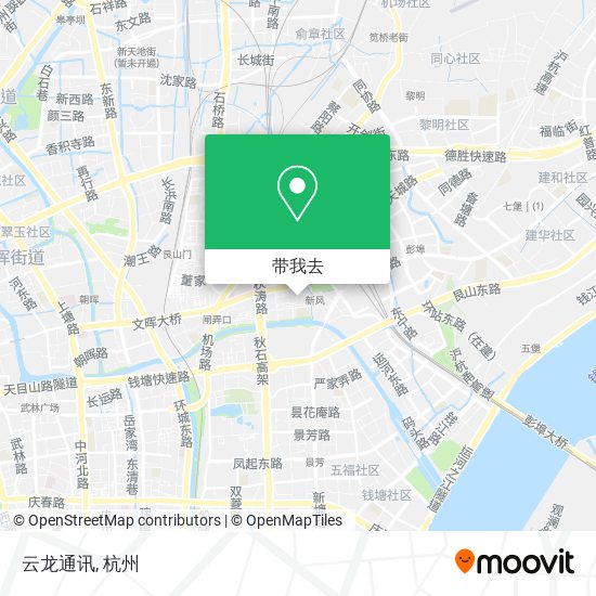 云龙通讯地图