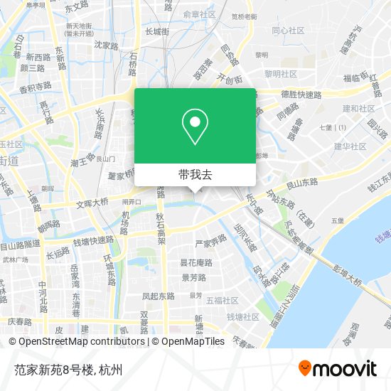 范家新苑8号楼地图