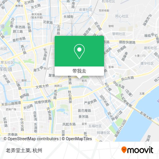 老弄堂土菜地图
