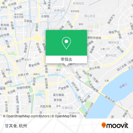 甘其食地图