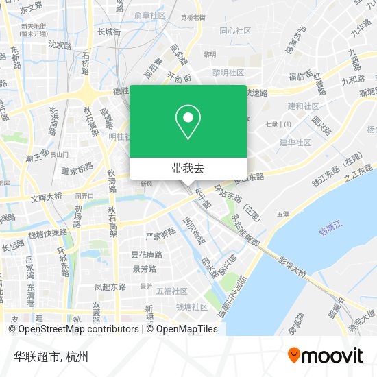 华联超市地图