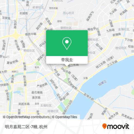 明月嘉苑二区-7幢地图
