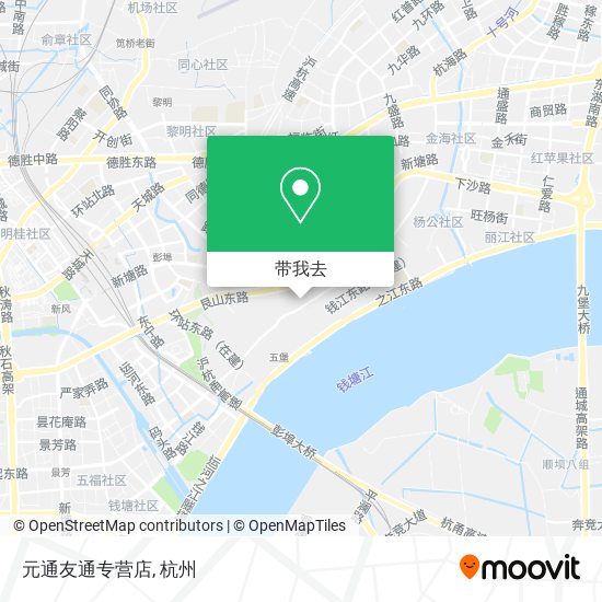 元通友通专营店地图