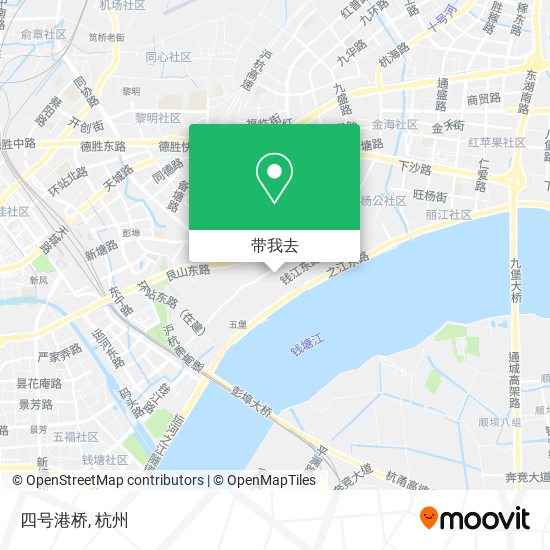 四号港桥地图