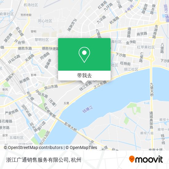 浙江广通销售服务有限公司地图