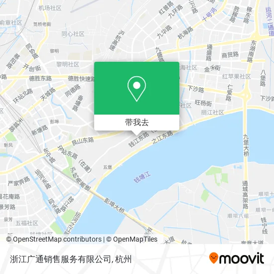 浙江广通销售服务有限公司地图