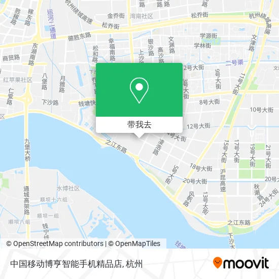 中国移动博亨智能手机精品店地图
