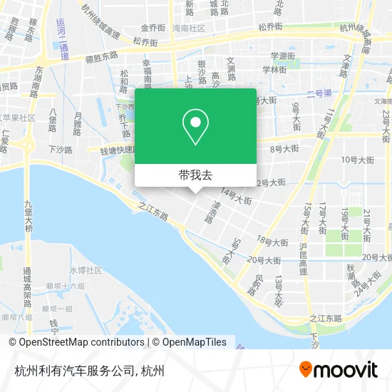 杭州利有汽车服务公司地图