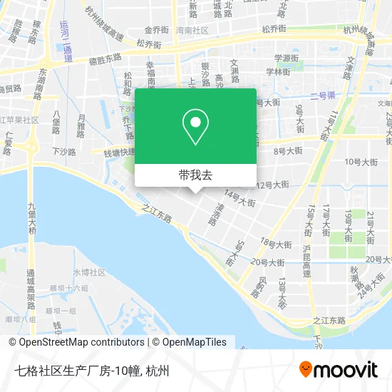 七格社区生产厂房-10幢地图