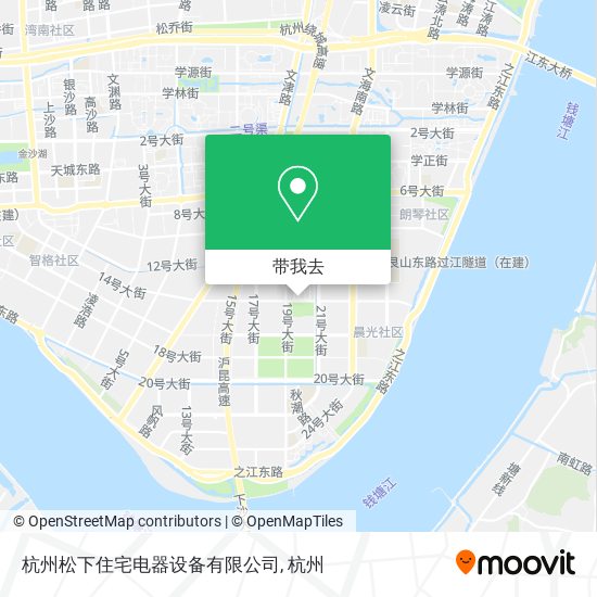 杭州松下住宅电器设备有限公司地图