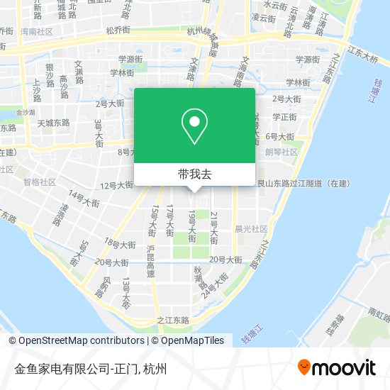 金鱼家电有限公司-正门地图