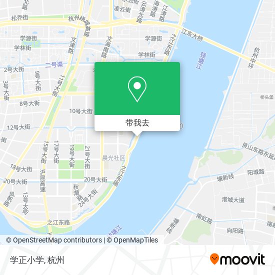 学正小学地图
