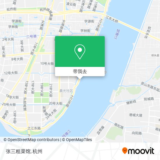 张三粗菜馆地图
