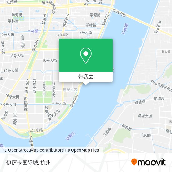 伊萨卡国际城地图